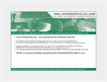 Tablet Screenshot of notebookteile.com